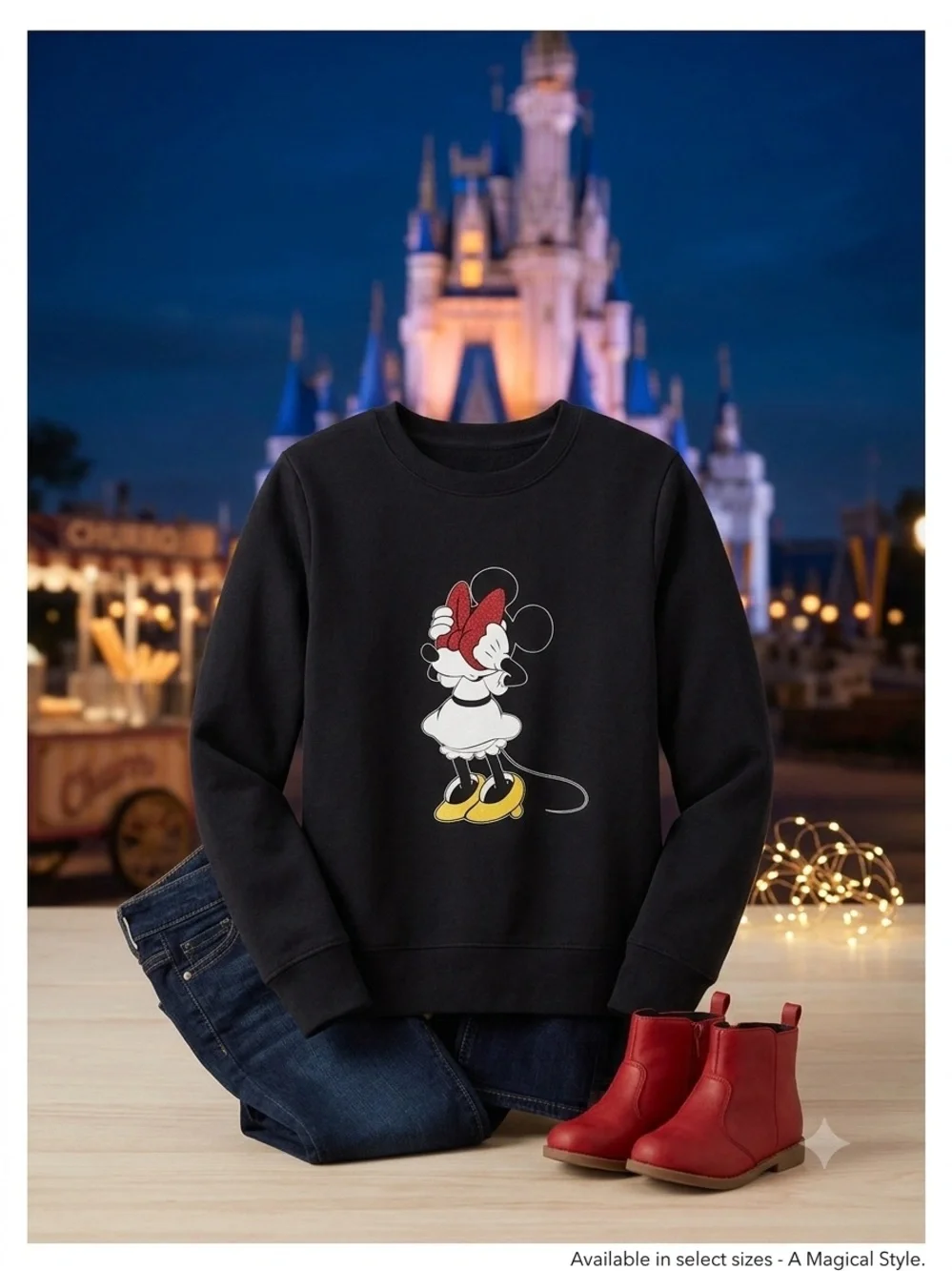 kate spade Black Disney x kate spade crewneck Top size M